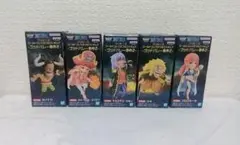 ワンピース ワールドコレクタブルフィギュア-ゴッドバレー事件2 5点セット