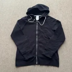 美品 リーボック ジップアップパーカー 黒 OT XL レディース