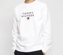 TOMMY HILFIGER クルーネック スウェット ホワイトのサムネイル
