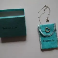 Tiffany & Co. ハート型シルバーネックレス