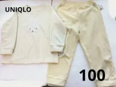 UNIQLO ミッフィー⭐︎フリースパジャマ　サイズ100