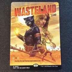 MTG 不毛の大地/Wasteland１枚