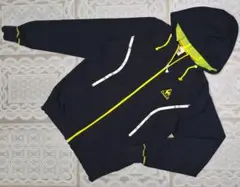 le coq sportif ルコックスポルティフ フルジップ パーカー 黒 黄