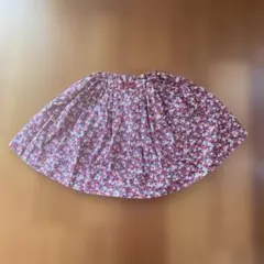 組曲⭐︎花柄スカート ウエストリボン付き
