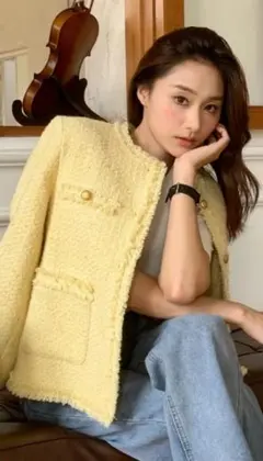birthdaybash TWEEDFRINGE JACKETツイードジャケットのサムネイル
