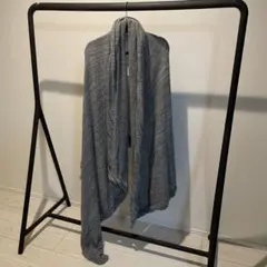 美品 me by ISSEY MIYAKE グレー フリルストール - メルカリ