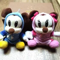 ディズニー ミッキー ミニー ぬいぐるみ チャーム キーフォルダー