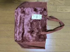 スエード トートバッグ