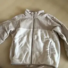 UNIQLO フリースジャケット 120 ベージュ