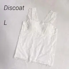 Discoat レーストップス　ノースリーブ　カップ付き　タンクトップのサムネイル