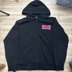 HYSTERIC GLAMOUR ジップアップパーカー 黒