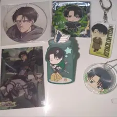 進撃の巨人 リヴァイ 6点セット