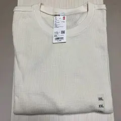 ワッフルカットソー