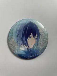 プロセカ　グリッター缶バッジ　KAITO