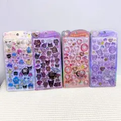 うるちゅるポップシール サンリオ 4種セット【新品・未開封】