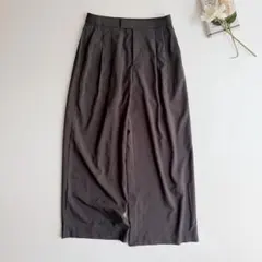 2025モデル UNIQLO:C ユニクロシー 感動タックワイドパンツ M