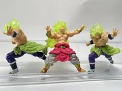 【現状品】ドラゴンボールHGフィギュアシリーズ ブロリー 3種セットまとめ売りのサムネイル