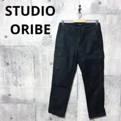STUDIO ORIBE スタジオオリベ メンズ カーゴパンツ 5 ブラックのサムネイル