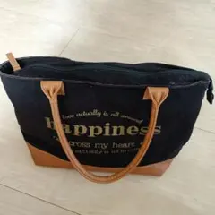 レディース　トートバッグ　黒