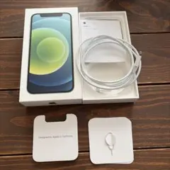 iPhone12mini 箱とケーブル