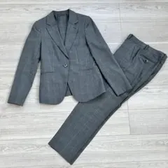 n♡line Precious☆パンツスーツ セットアップ 洗える グレー