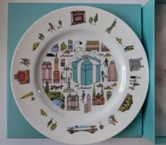 限定版未使用〈ティファニー NY5thアベニュー デザインプレート アメリカ製〉