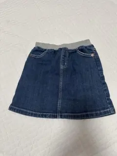 ミキハウス　デニムブルー スカート
