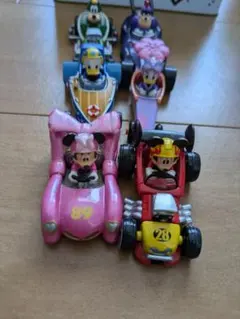 ディズニー　トミカ　ミッキーとロードレーサズ　トミカ６台セット