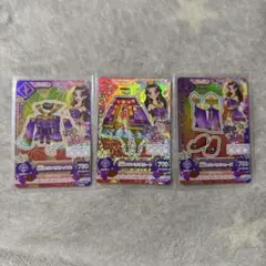 アイカツカード ソレイユ トライスター 星宮いちご 神崎美月 2枚