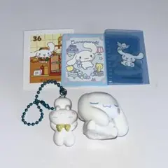 【2月末まで】サンリオ シナモロール キーホルダー シール ミニファイル