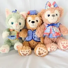 ディズニーシー　ぬいぐるみ ダッフィー　ジェラトーニ　シェリーメイ　15周年