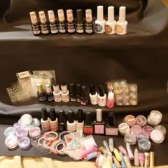 ジェルネイル セルフネイルセット まとめ売り - メルカリ