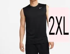 ナイキ NIKE スリーブレス Tシャツ DX0992 黒 2XLサイズ　新品