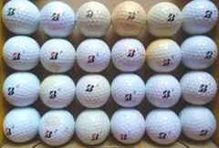 BRIDGESTONE TOUR B X/XS（傷汚有）ゴルフボール24球セットのサムネイル