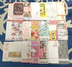 【キャラ混合レターセット】オススメ♪18組セット