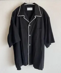 CULLNI 25SS ダブルサテン バイカラー ショートスリーブ シャツ 2