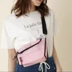 HUNTER ピンク ショルダーバッグ