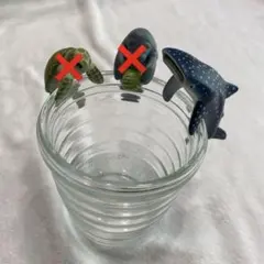 【限定商品】美ら海水族館 ジンベイザメ コップのフチ子 カプセルトイガチャガチャ