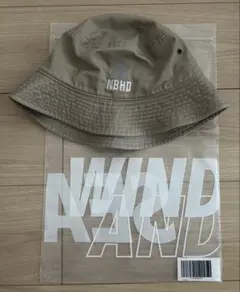 NEIGHBORHOOD WIND AND SEA バケットハット　ベージュ