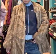 ヴィンテージ　ファーコート 60s 70s 80s