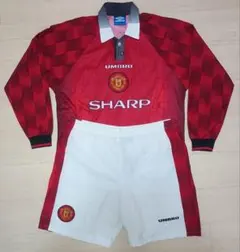 アンブロ　マンチェスターユナイテッド ベッカム　ユニフォーム上下セットumbro