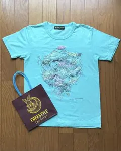 24時間テレビ42チャリTシャツ ミント SSサイズ 嵐 大野智デザイン　紙袋付
