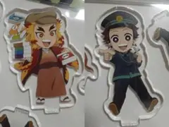 鬼滅の刃 大阪メトロ アクリルジオラマセット 煉獄杏寿郎 竈門炭治郎