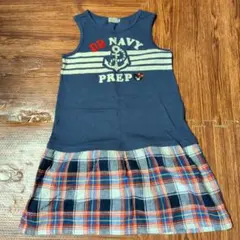 DOUBLE-B ノースリーブワンピース 130