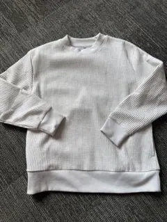 ワッフル　ロンＴ　ヒートテック