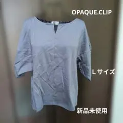 OPAQUE.CLIP スリットネック 半袖 カットソーのサムネイル