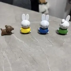 ミッフィー並ぶんですシリーズのフィギュアセット