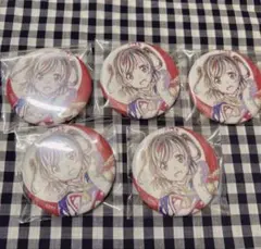 宮下愛 ザテレビジョン えいがさき 缶バッジ 5点 ラブライブ 虹ヶ咲