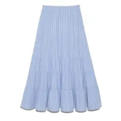 Mila Owen ミラオーウェン ストライプ フレアスカート