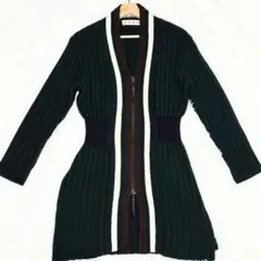 【✨極美品✨】MARNI マルニ ニットカーディガン ロング チュニック 38のサムネイル